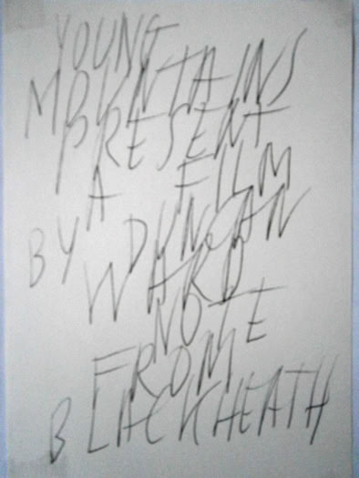 Note From Blackheath film poster by Duncan Ward